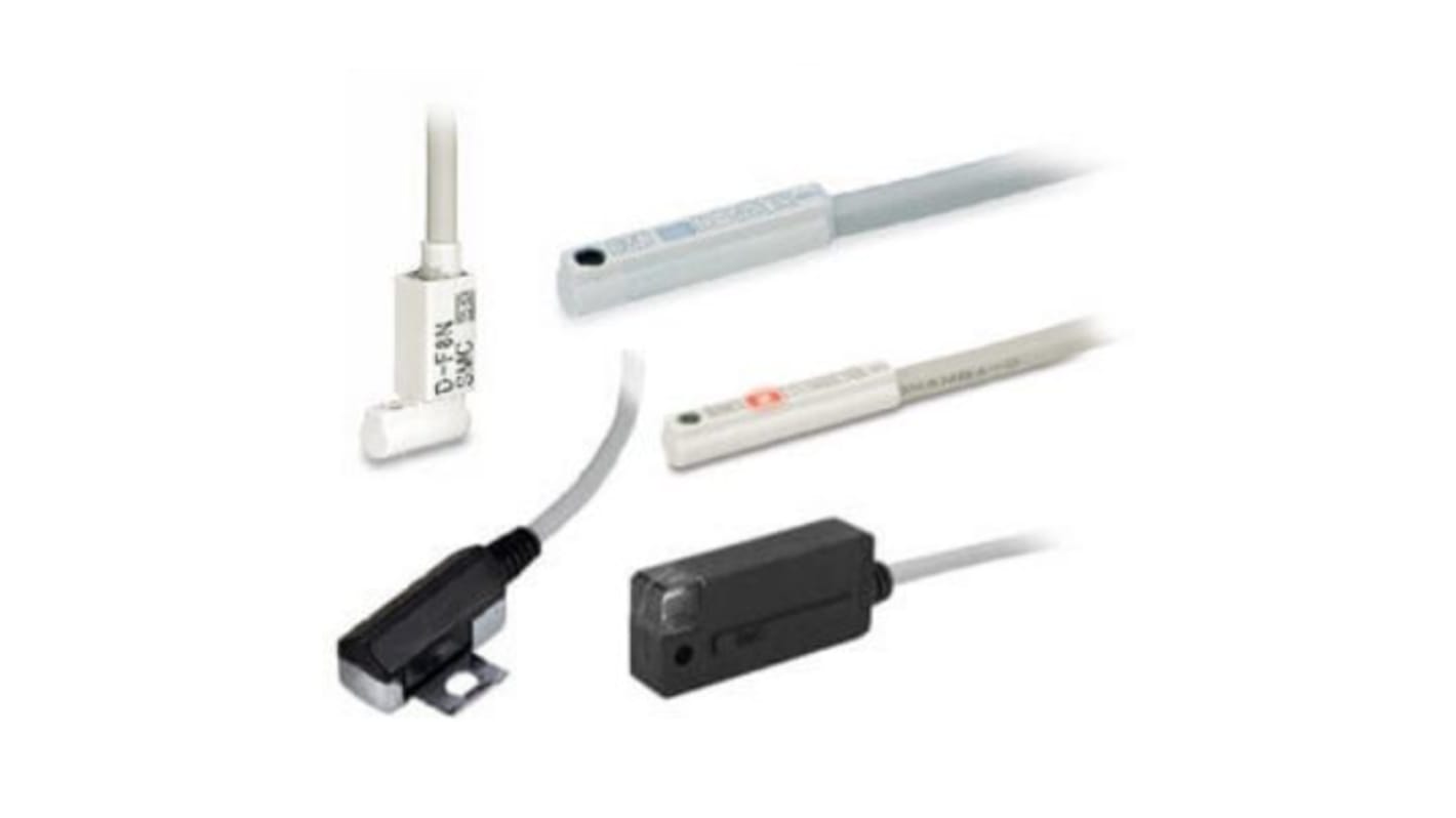 Interruttore automatico SMC serie D-S7, a stato solido, Elettrico, con indicatore LED