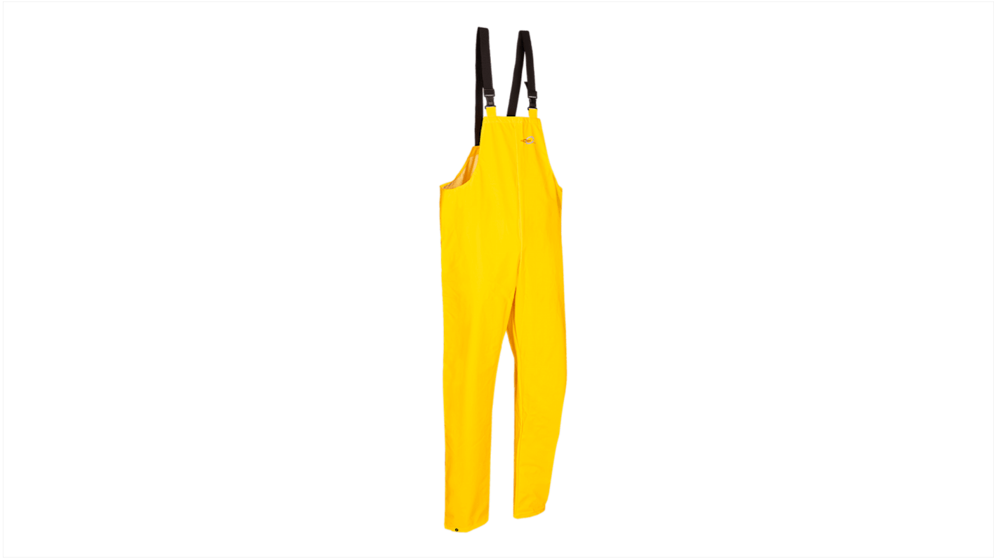 Sioen Uk Bandung 's Yellow Bib & Brace Overalls Ungendered