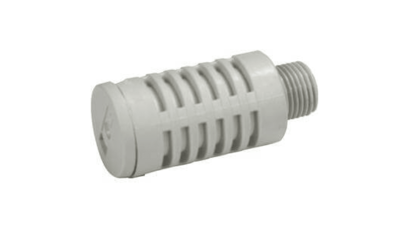 SMC ANA1 Stainless Steel 10bar Pneumatic Silencer, Threaded