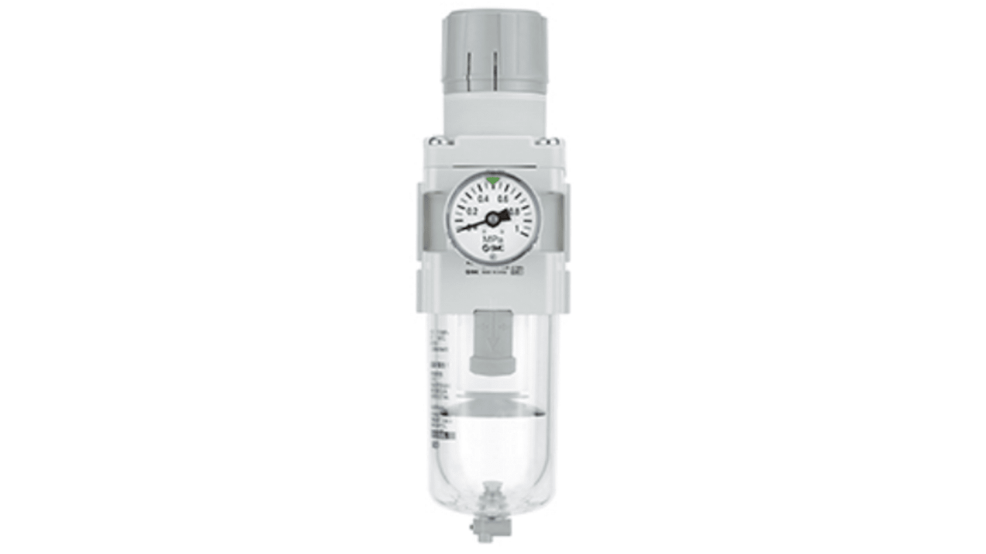 SMC AW-A 5μm Filterregler Auto, Anschluss G3/4 bis 0,5 → 7 bar