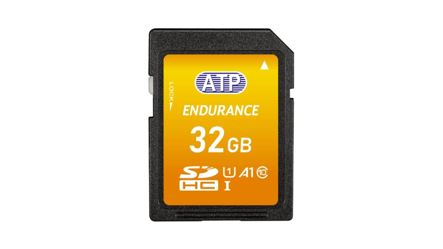 ATP 32 GB 工业SD卡, 3D TLC - XE, UHS-I, S650Si系列