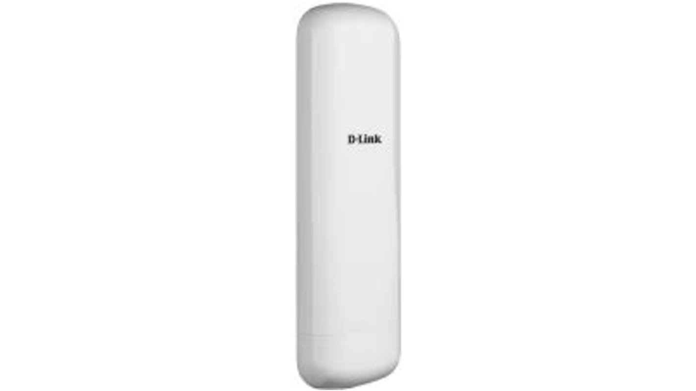 D-Link 5 km Long Range Wireless AC Bridge 2 Port Wireless Access Point, 802.11ac, 100/1000Mbit/s