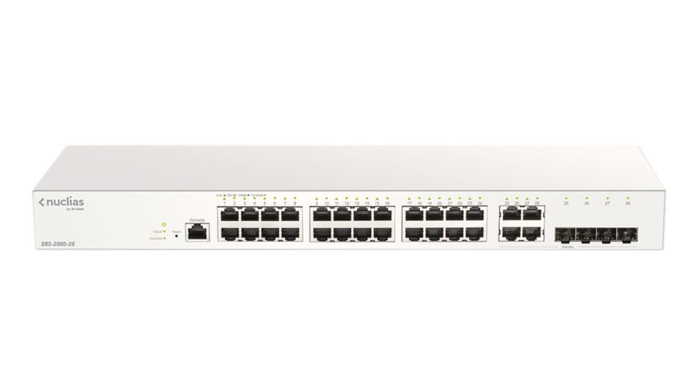 D-Link 28-Port Nuclias Cloud-Managed Switch, Managed 28 Port Nuclias Cloud Switch