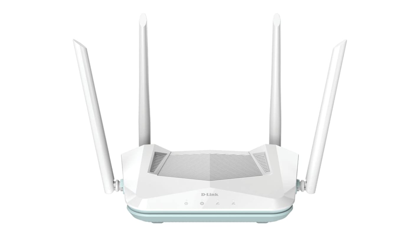 D-Link AX1500无线路由器, 3个LAN口, 10/100/1000Mbit/s, 1500Mbit/s, 2.4GHz频段, EAGLE PRO AI AX1500 智能路由器