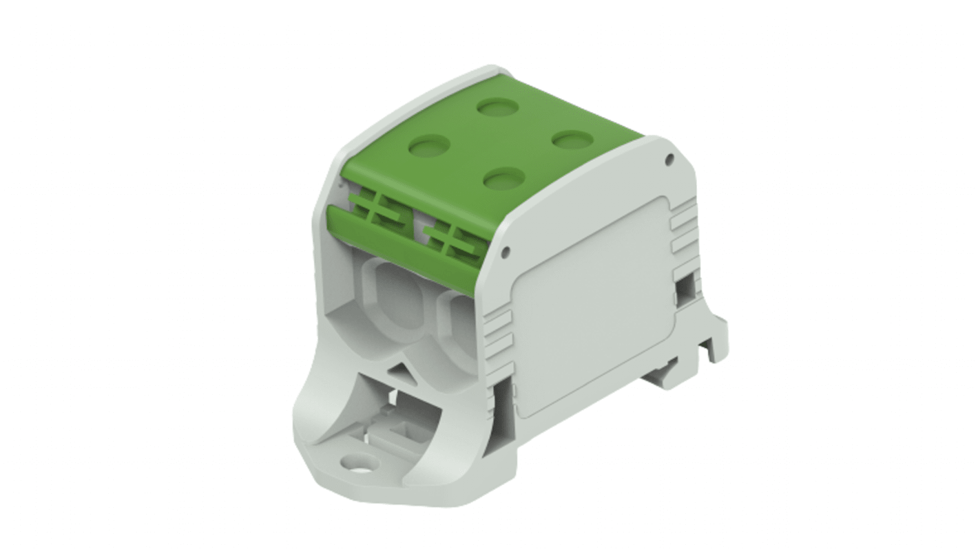 Entrelec 1SNF516131R0000 1SNF Series Green, Grey, 4-Level, Cable Termination