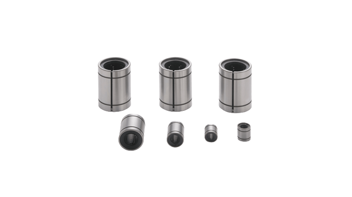 IKO Nippon Thompson 6mm Lagerbuchse Mit Dichtungen 12mm, Innen-Ø 22.9mm / Außen-Ø 32mm Länge 32mm