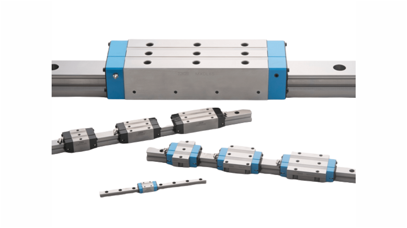 IKO Nippon Thompson LRX Series, LRX15R1500HS2, Linear Guide Rail 16.5mm width 68mm Length