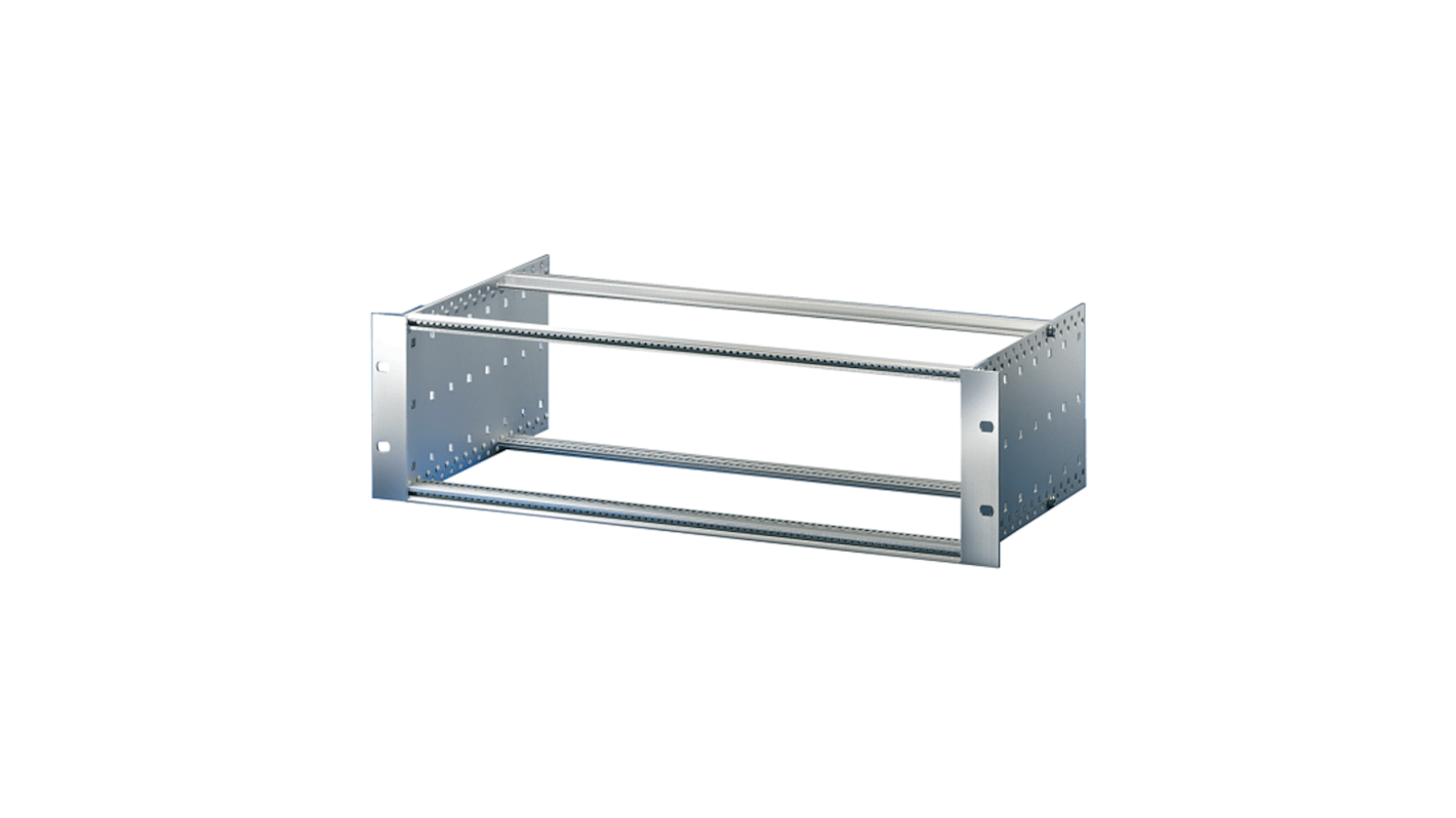 nVent SCHROFF 24563 Series 6U Aluminium Subrack, 84HP, 475mm Depth