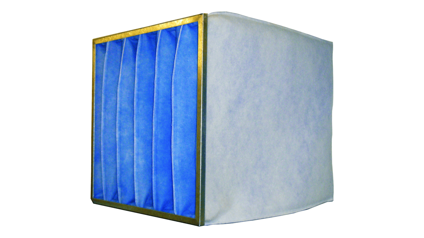 Filtro de bolsa RS PRO tipo Filtro de bolsa, dim. 592 x 287 x 360mm