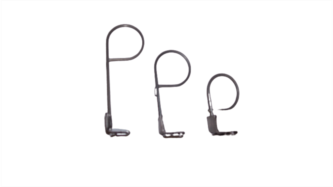 RS PRO 75mm, Steel P Clip