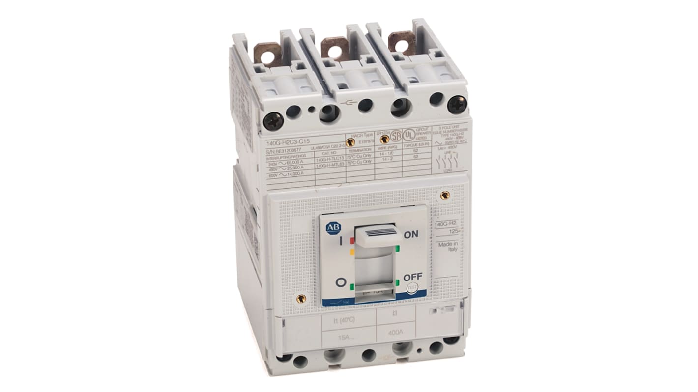 Allen Bradley MCCB Molded Case Circuit Breaker 3P 25A