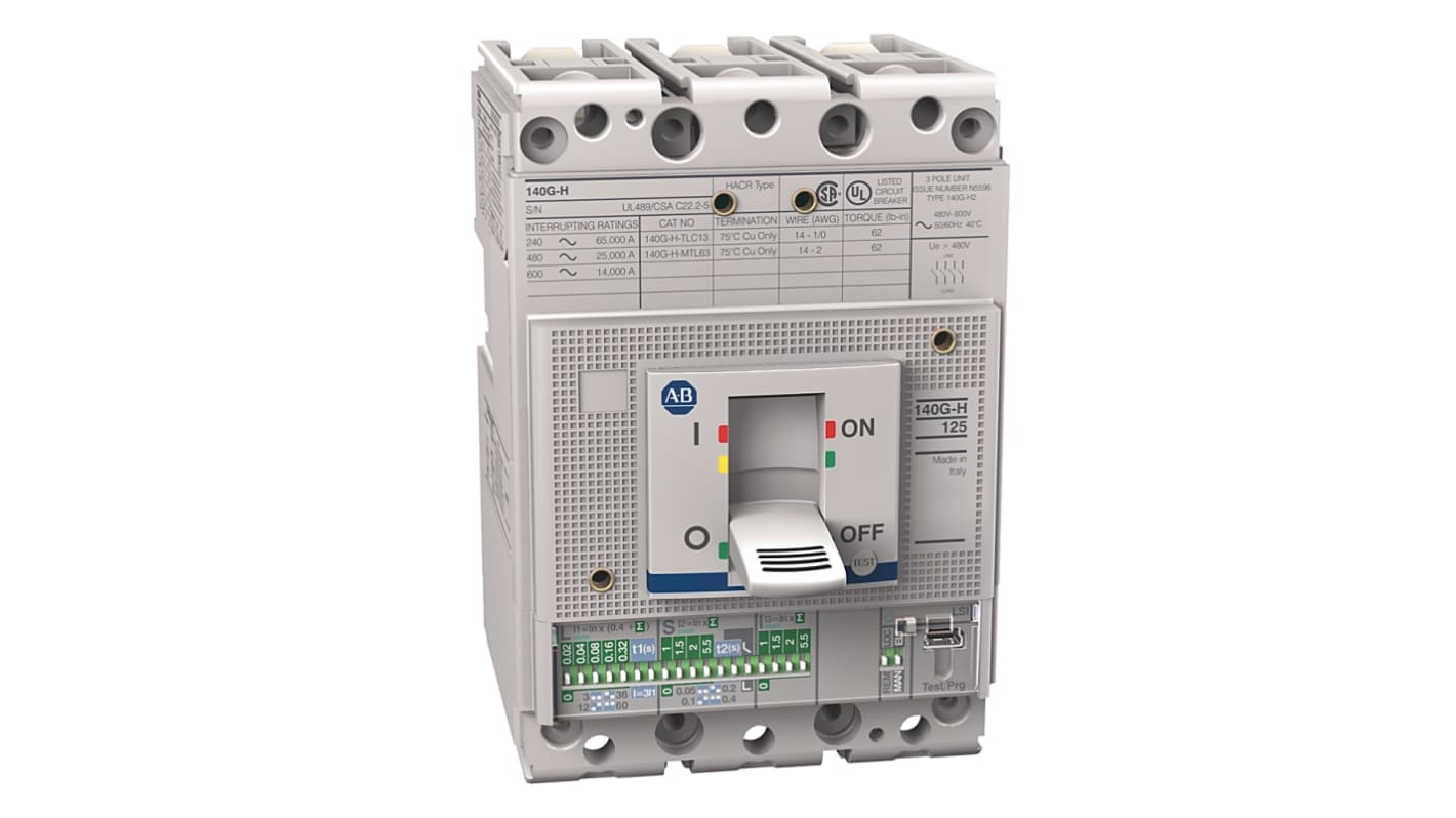 Allen Bradley MCCB Molded Case Circuit Breaker 3P 25A