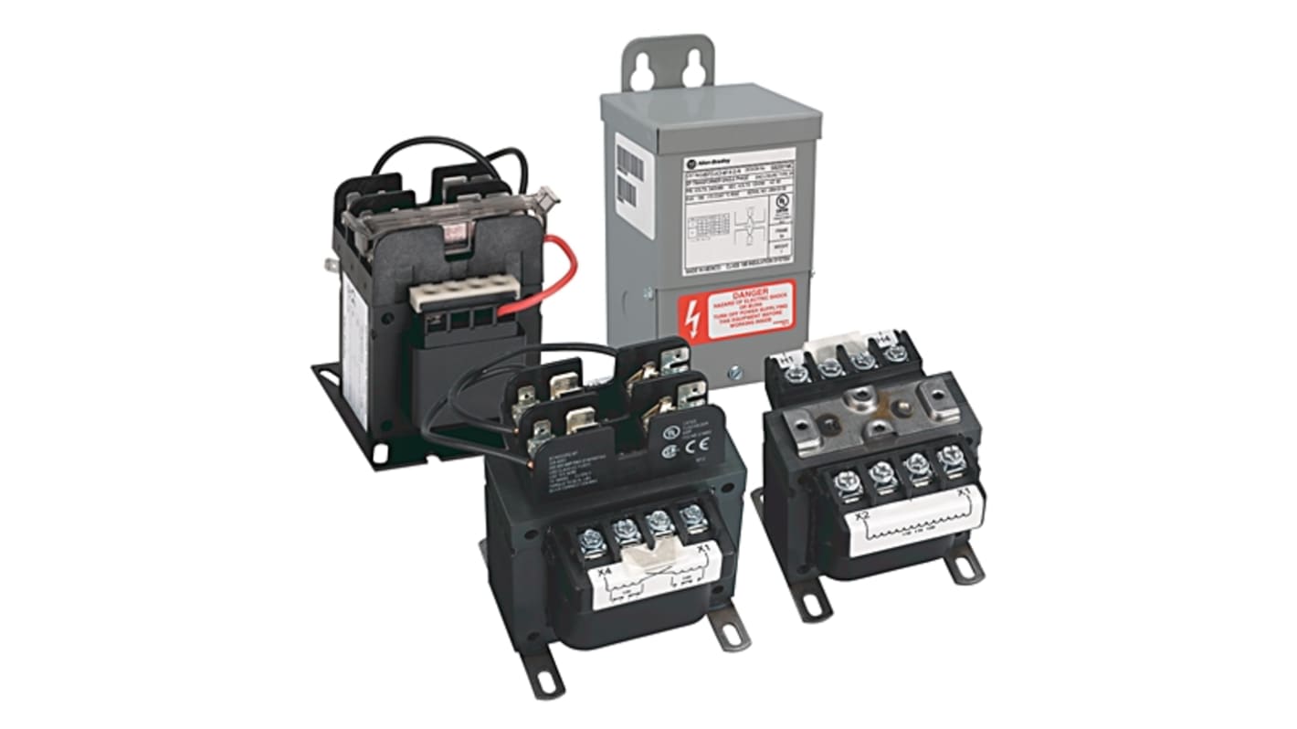 Transformator do zabudowy Napięcie wtórne 220/440V ac 500VA Napięcie pierwotne 240/480V ac Allen Bradley