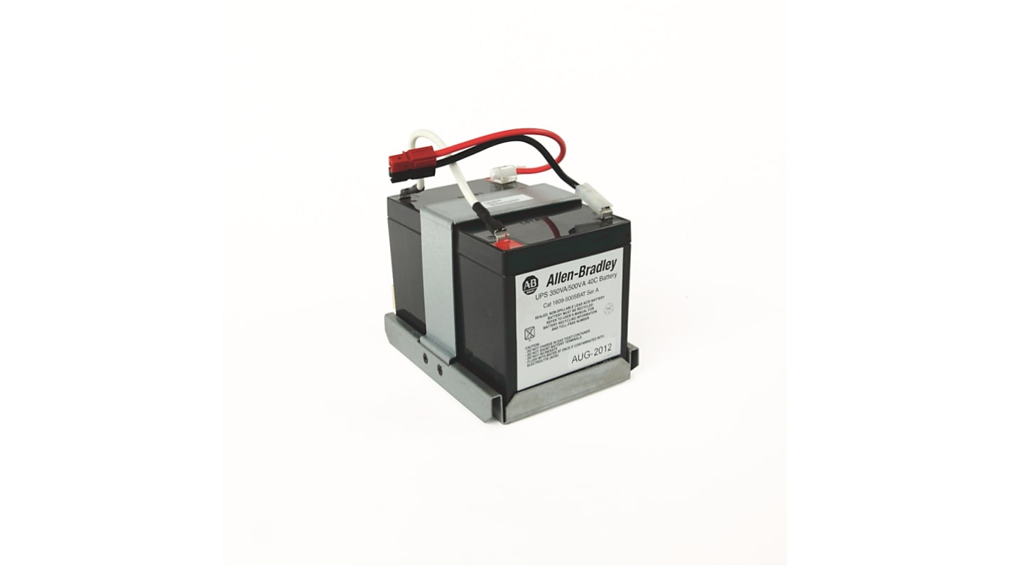 Allen Bradley UPS Battery, for use with Power Supply, 1609-500SBAT Series