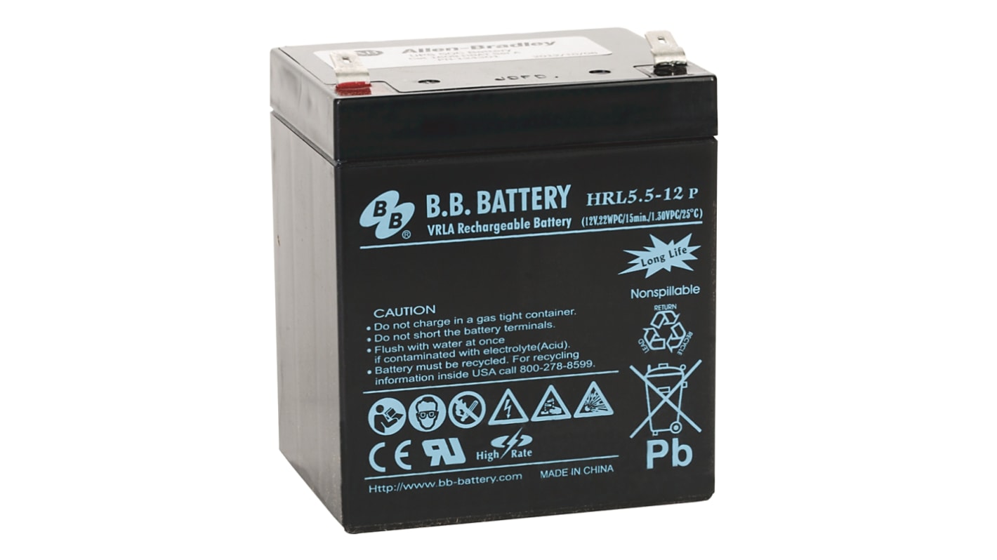 Allen Bradley Battery Pack, for use with UPS, 1609 Series