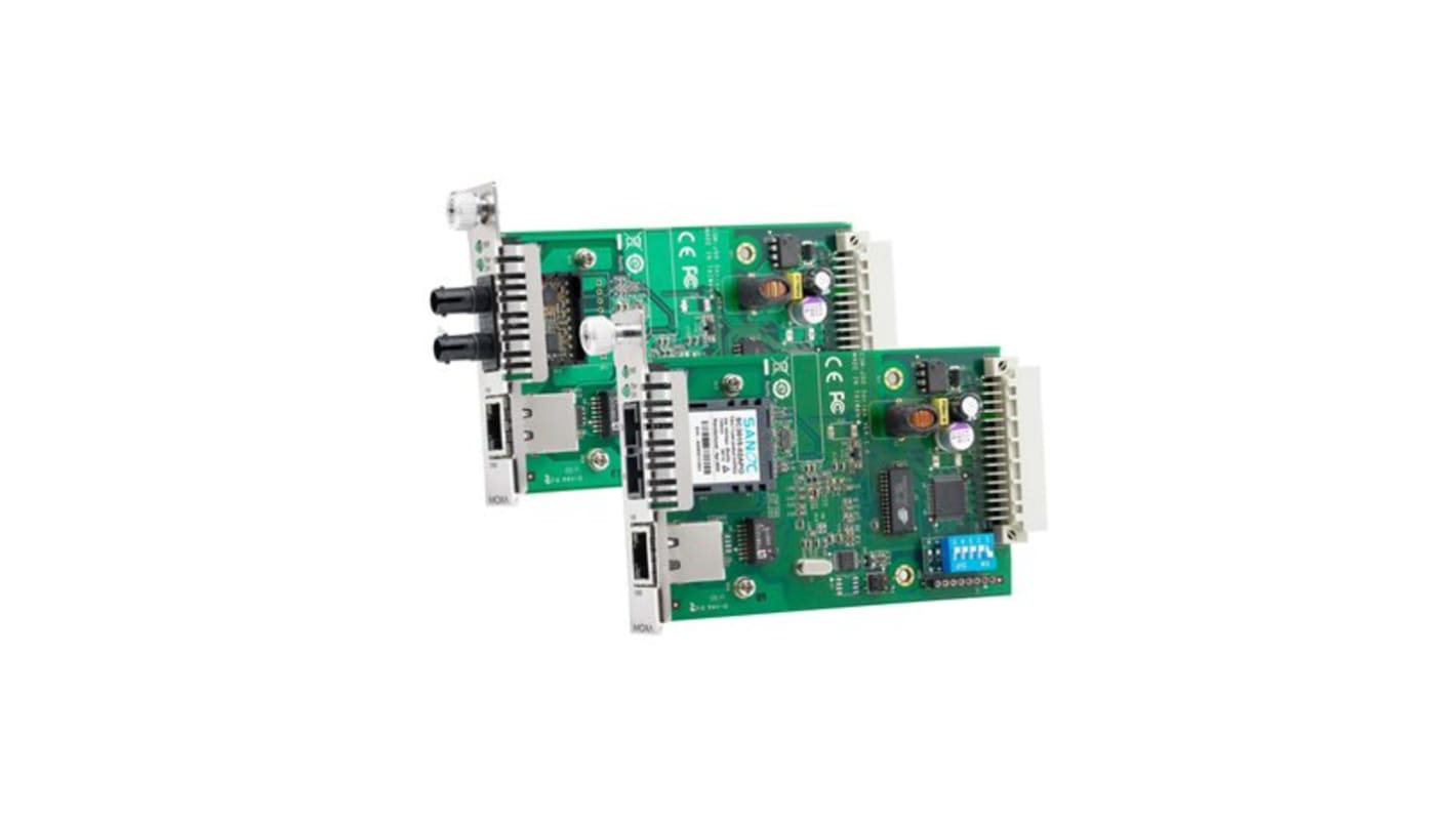 Convertitore di supporti MOXA, Modalità singola, 10/100 Base-Tx Ethernet, 100Mbit/s