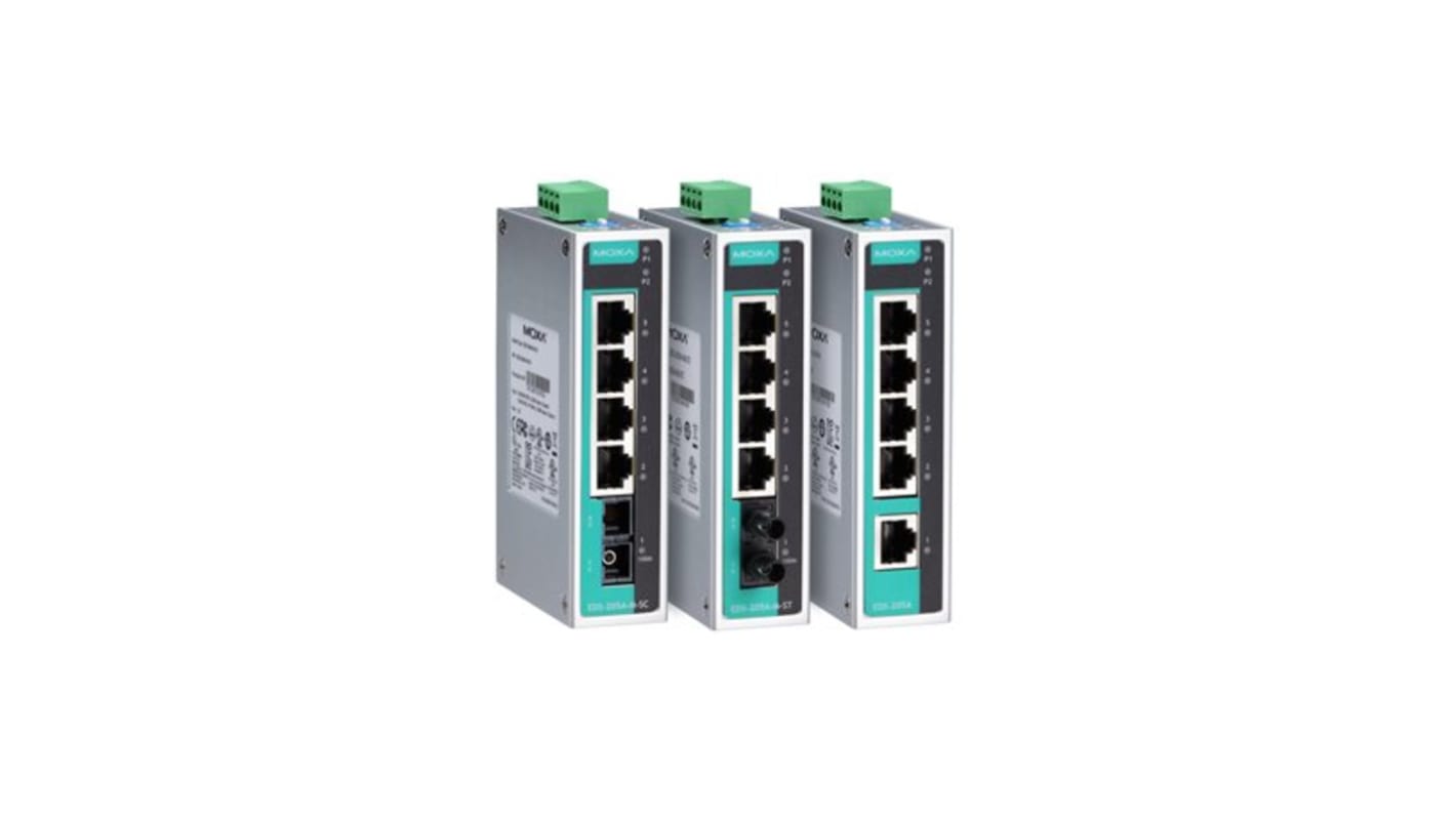 Switch Ethernet MOXA, 4 RJ45