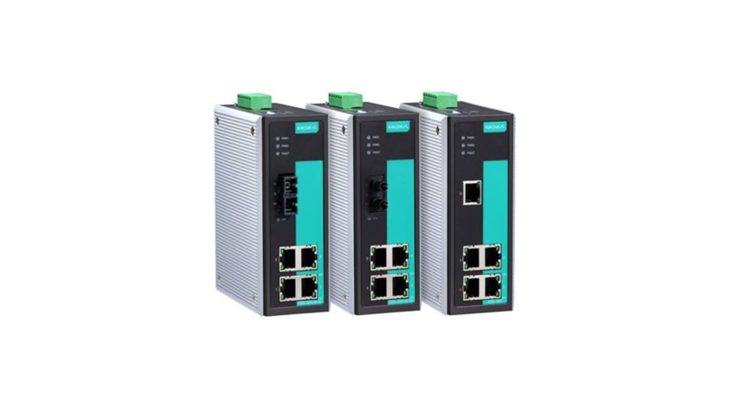 Switch Ethernet MOXA, 4 RJ45