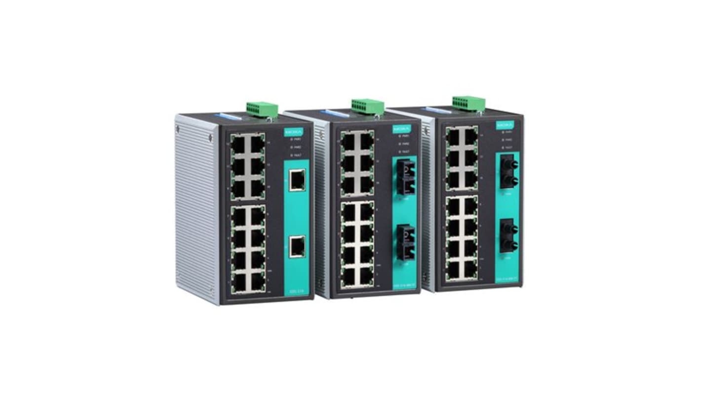 Switch Ethernet MOXA, 15 RJ45