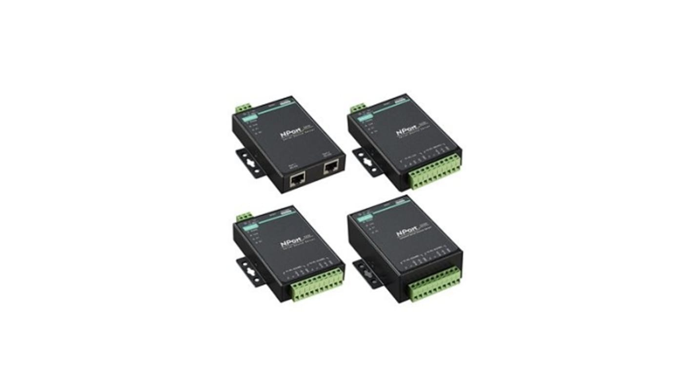 MOXA Serieller Device Server 1 Ethernet-Anschlüsse 1 serielle Ports 2304kbit/s