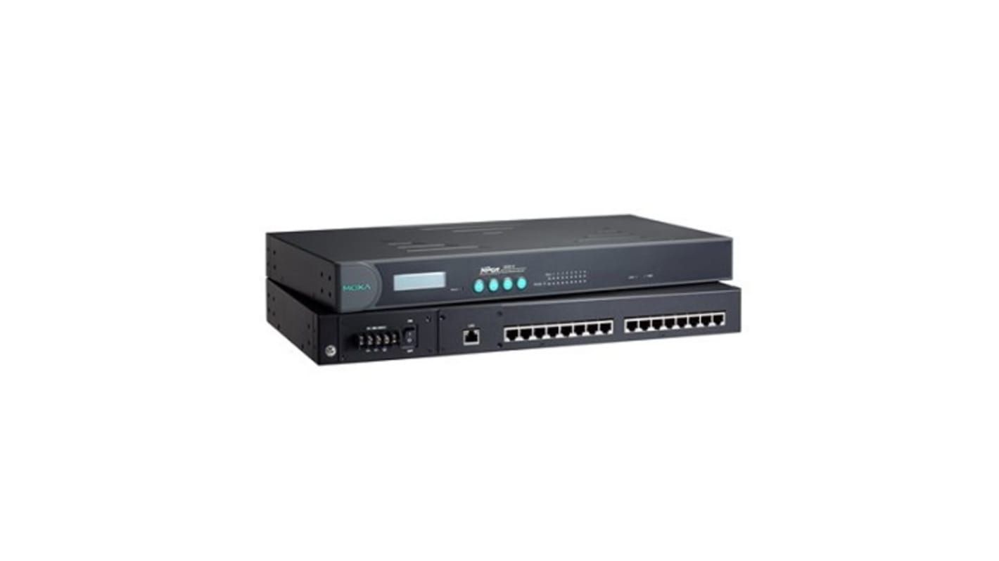 MOXA Serial Device Server, 1 Ethernet Port, 1 Serial Port, 921.6kbps Baud Rate