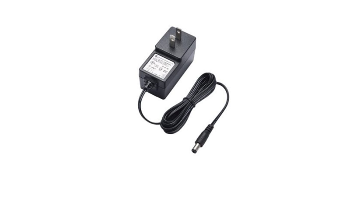 MOXA 12V dc AC/DC-adapter, AC/DC-adapter, 18W