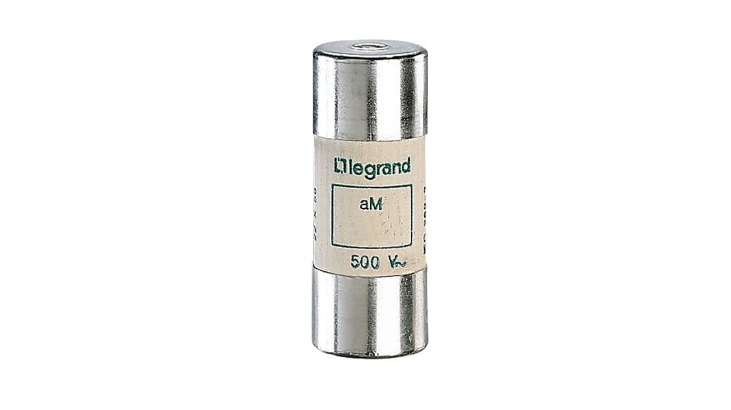 Legrand 63A Ceramic Cartridge Fuse, 22.2 x 58mm