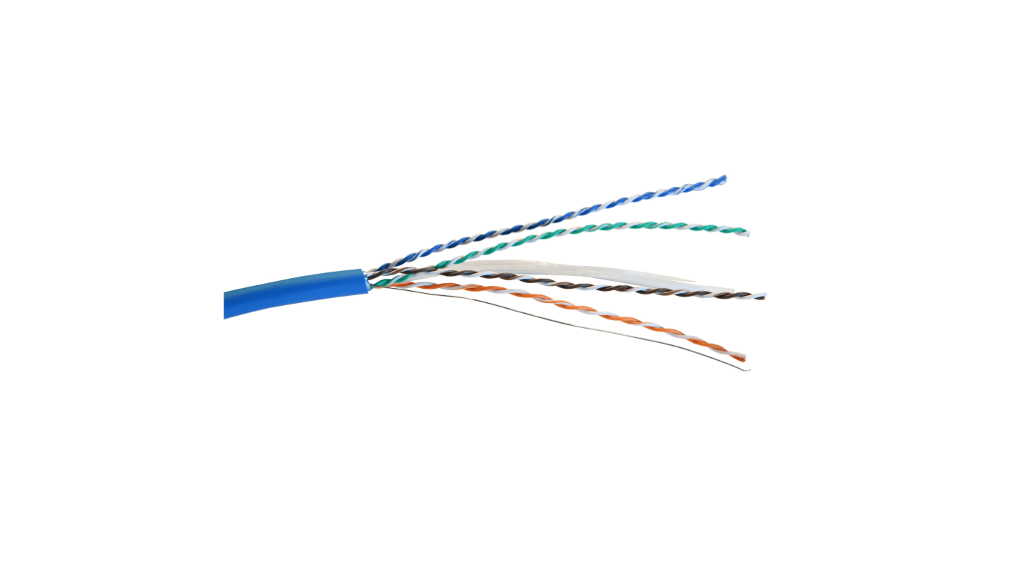 Legrand Cat6 Ethernet Cable, Blue, 305m
