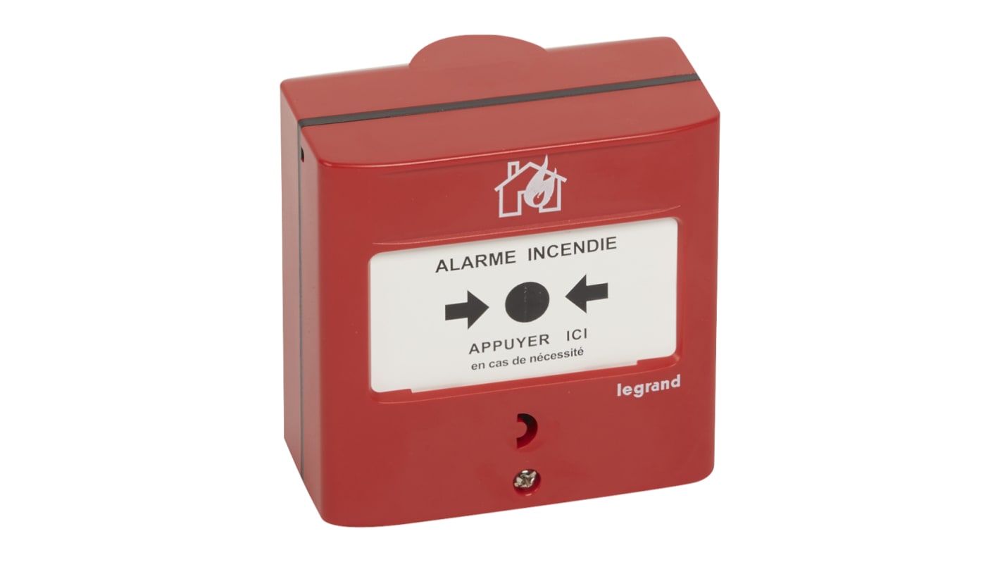 Legrand Fire Alarm Call Point, Both