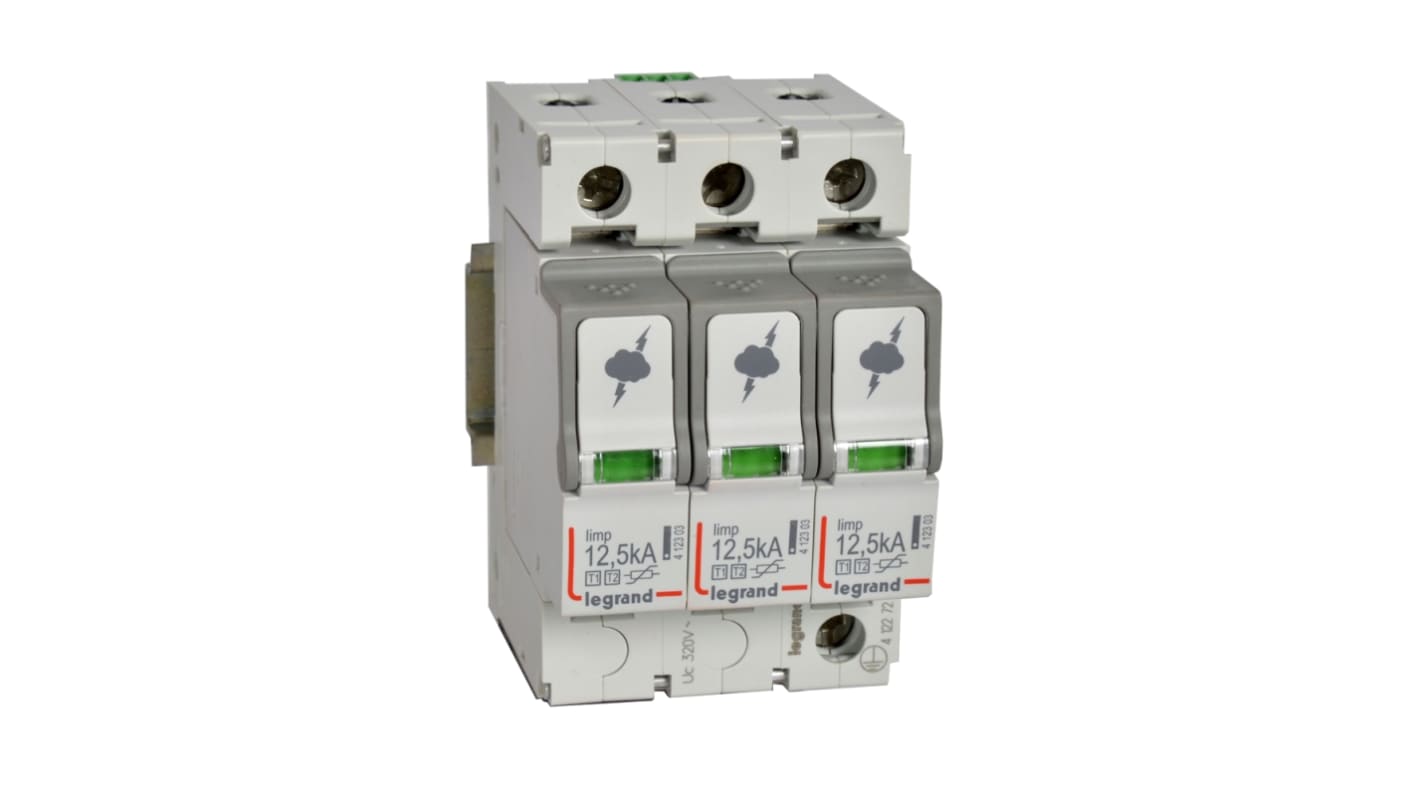 412272 Legrand Surge Protection Device 415 V Maximum Voltage Rating