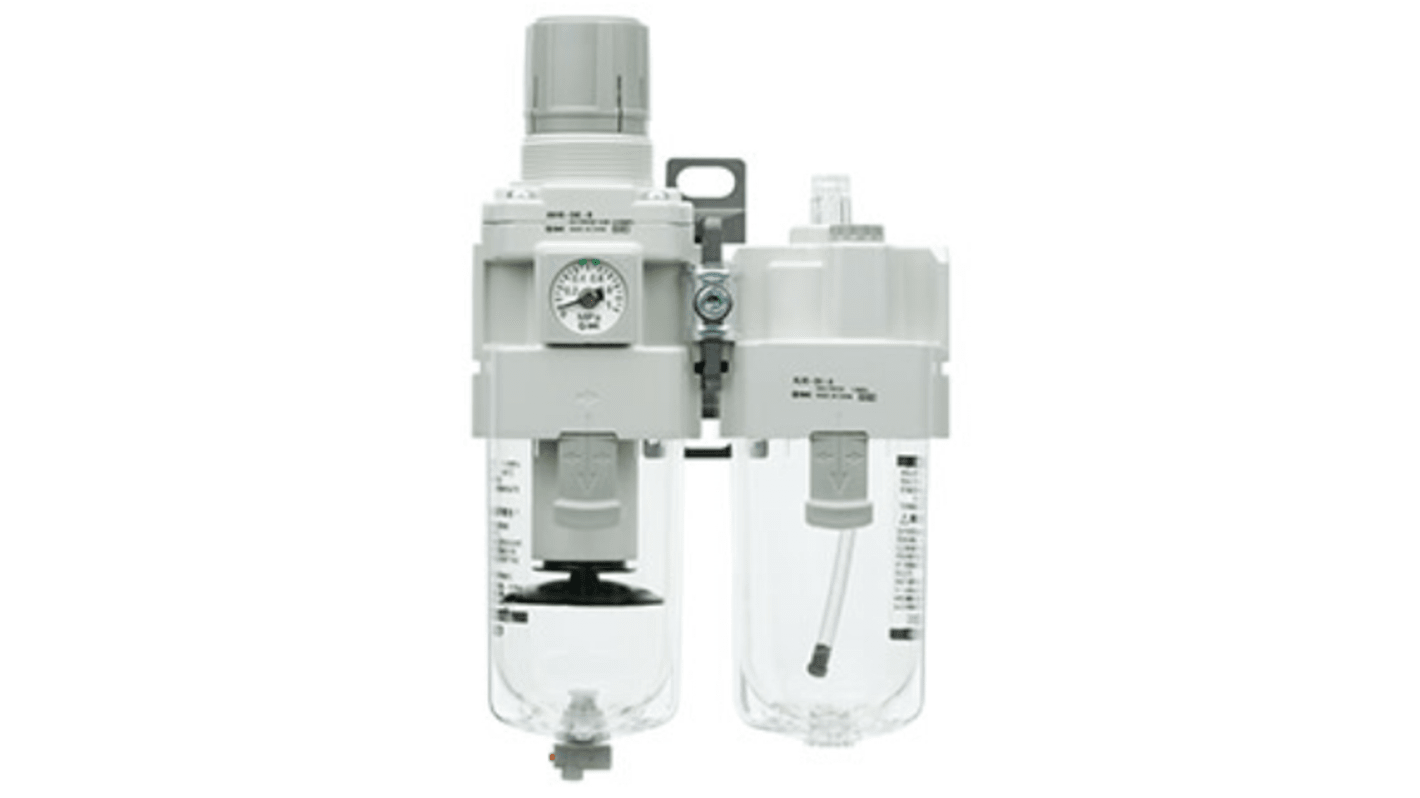 SMC AC Filter Regulator, 5μm, G 1/4, Auto