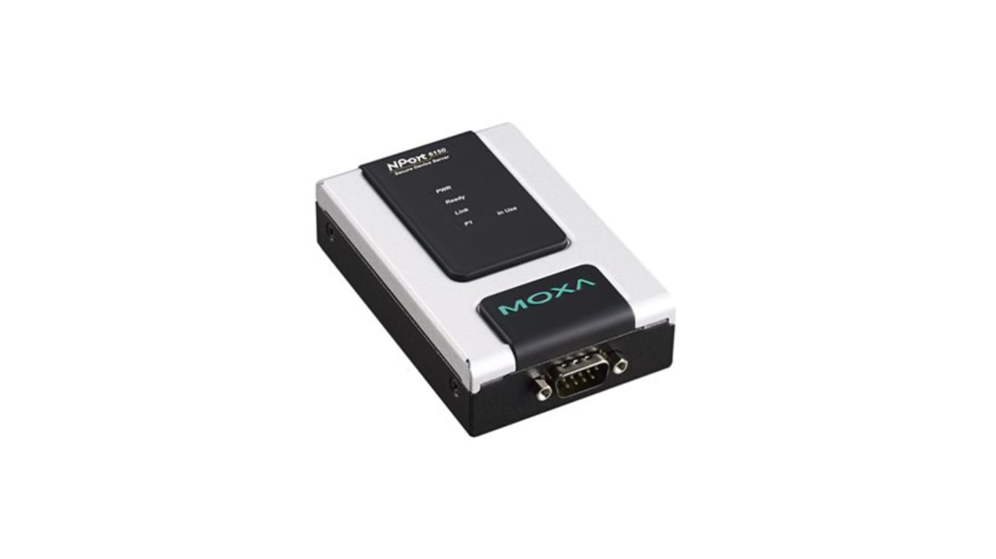 MOXA Geräteserver 2 Ethernet-Anschlüsse 2 serielle Ports Ethernet 921.6kbit/s