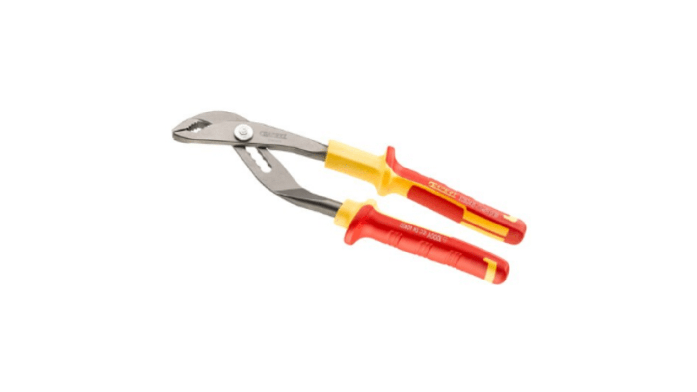 Expert by Facom Water Pump Pliers, 240 mm Overall, Angled Tip, 36mm Jaw