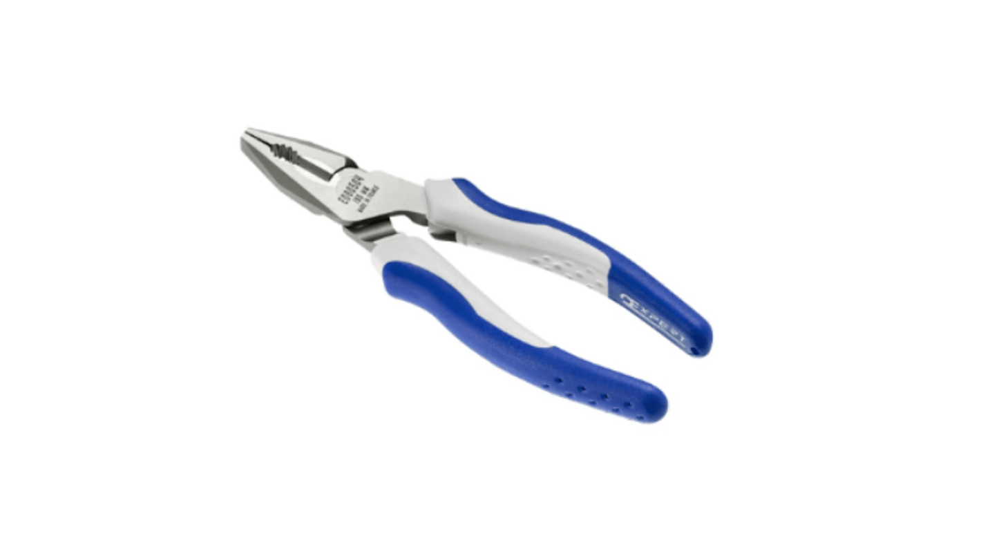 Expert by Facom Combination Pliers, 160 mm Overall, Straight Tip, 31mm Jaw