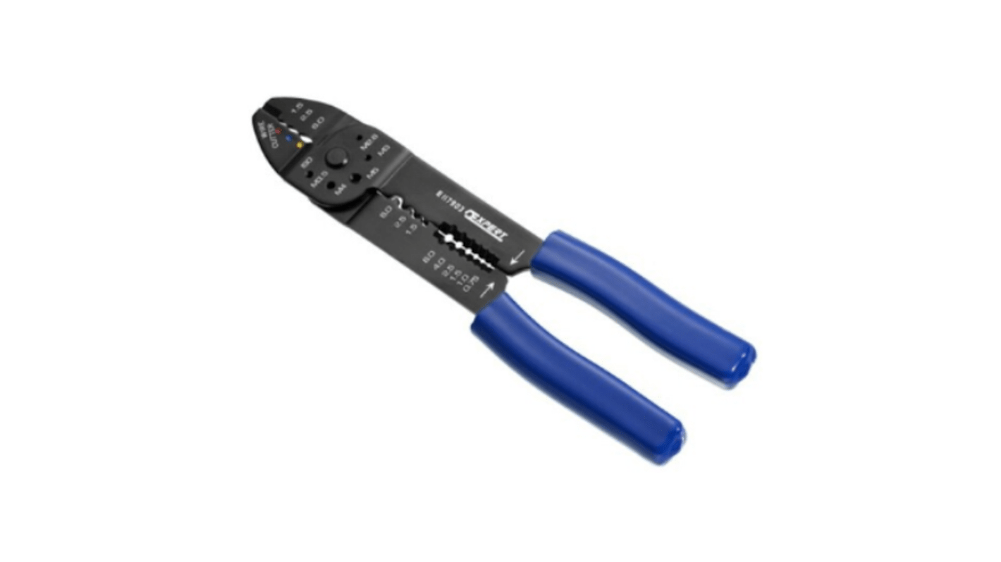 Pinza crimpatrice Expert by Facom, Terminali isolati, linguette per cavi tubolari
