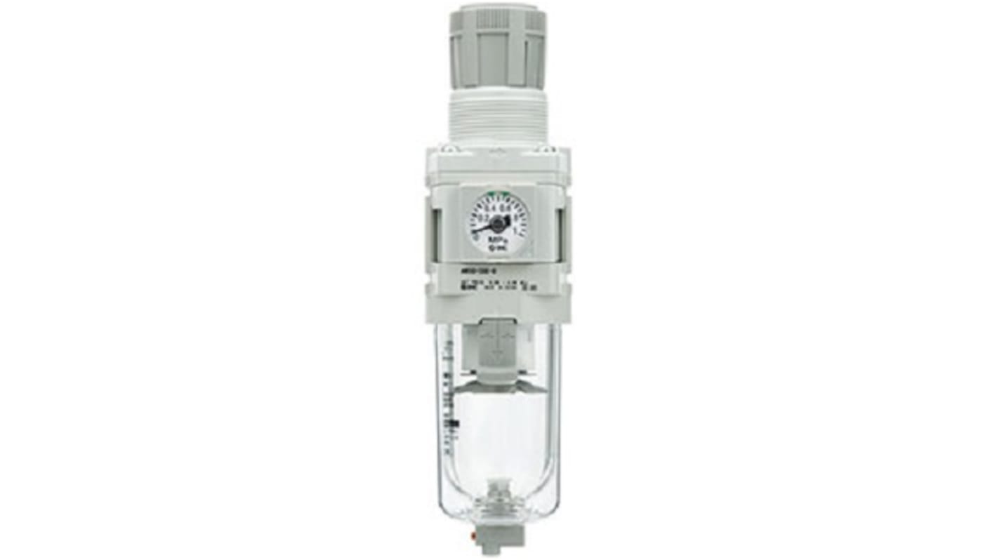 SMC AW40-D Filter Regulator, 5μm, G 3/4, 10 bar