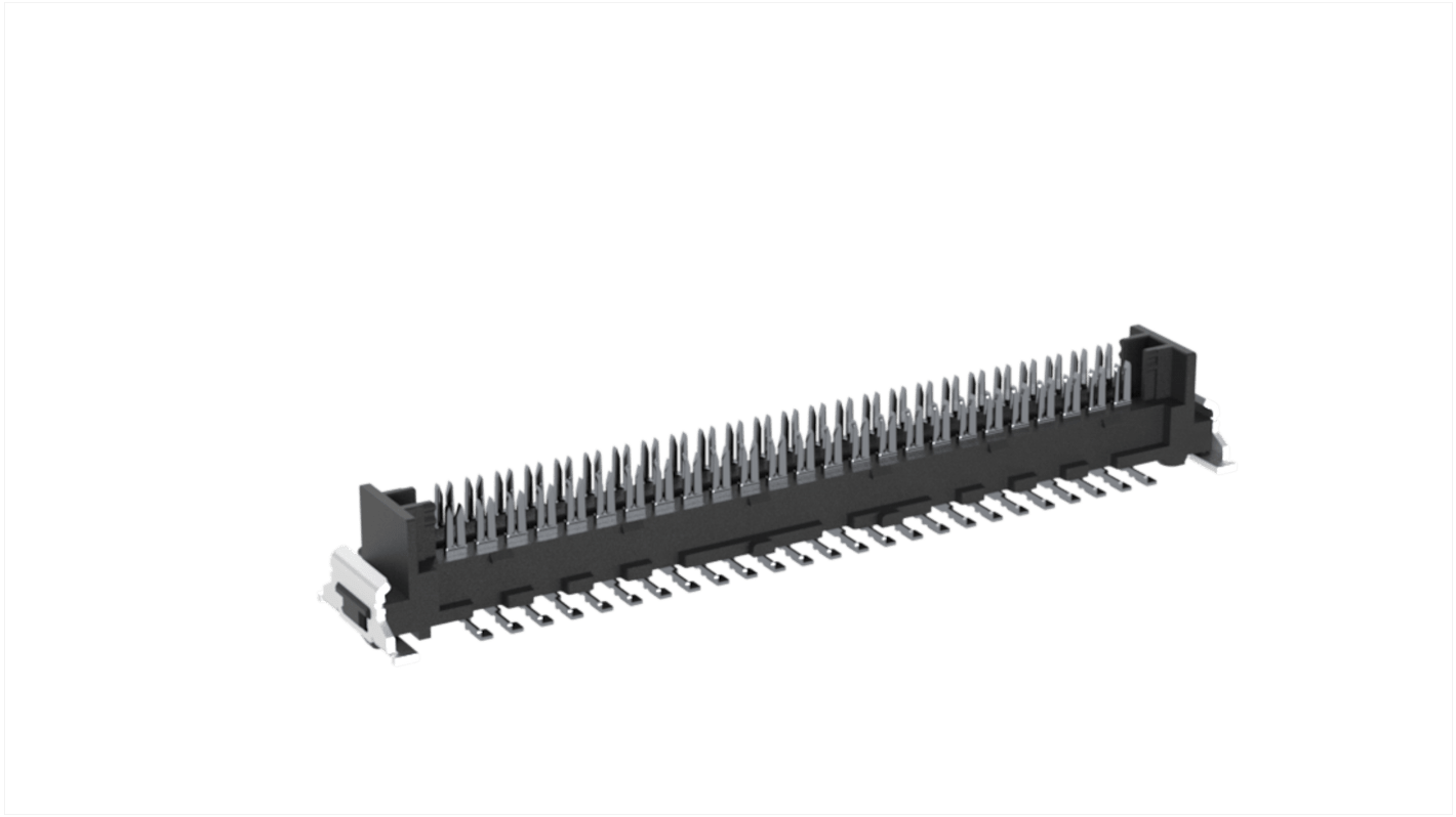 Wtyk PCB 50-pinowe raster: 1.27mm 2-rzędowe ERNI Montaż powierzchniowy