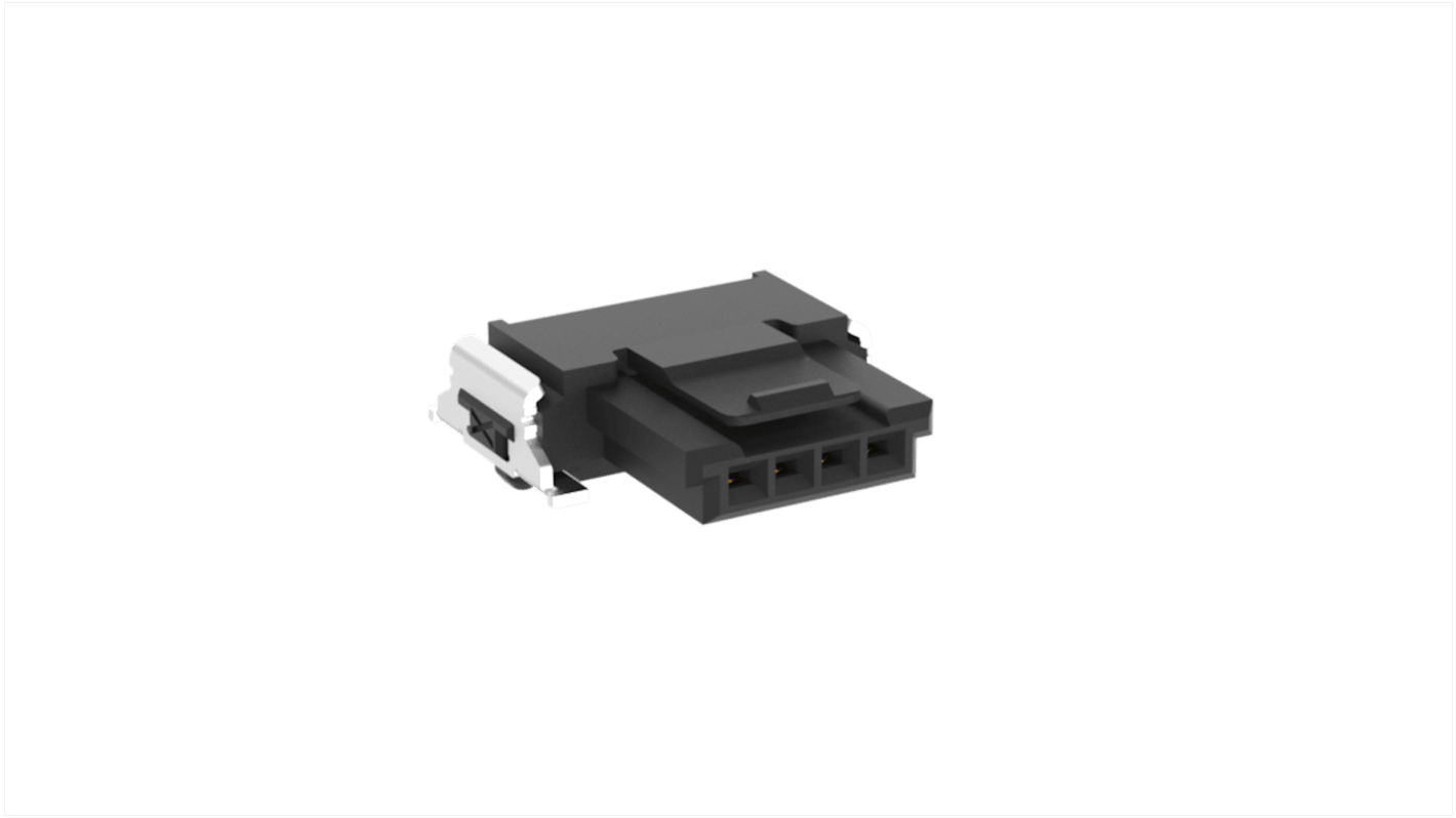 Gniazdo PCB 4 -pinowe raster: 1.27mm Kąt Proste SMD