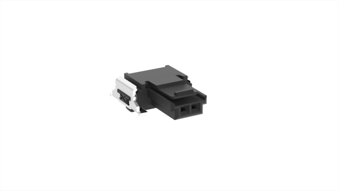 Gniazdo PCB 2 -pinowe raster: 1.27mm Kąt prosty SMD
