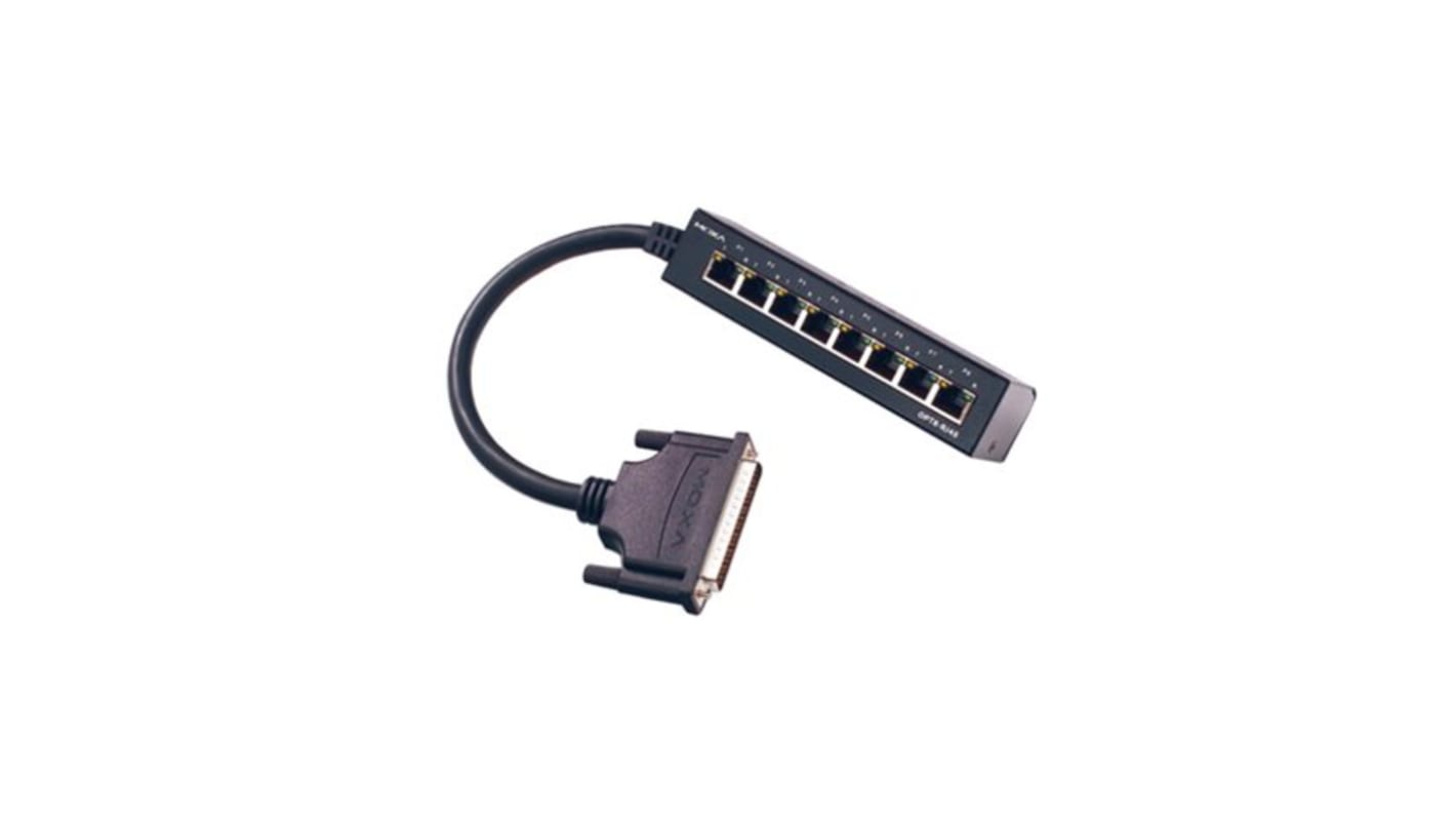 Adaptador MOXA OPT 8A, Conector A DB62, Conector B DB25