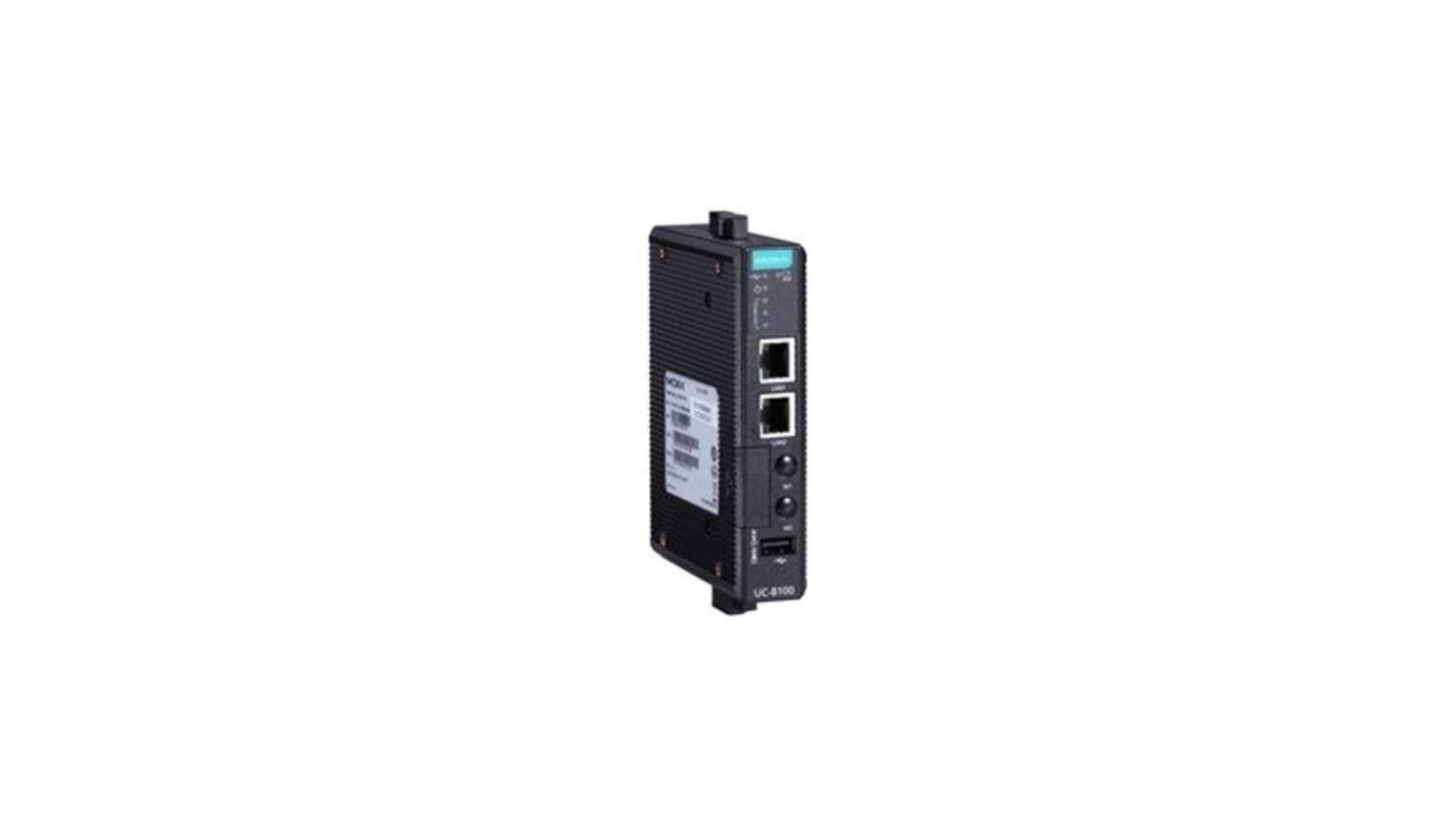 MOXA UC-8100, Industrial Computer, 5.4W, ARM Cortex 600 MHz, 8000 MB, 1 Linux