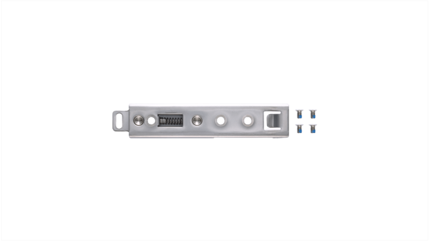 MOXA UC-8200 Series DIN Rail Mounting Kit for Use with UC-8210-T-LX-S