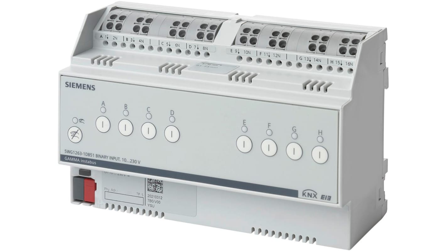 Siemens N 263D51 E/A-Modul für KNX Binär Eingang GAMMA instabus