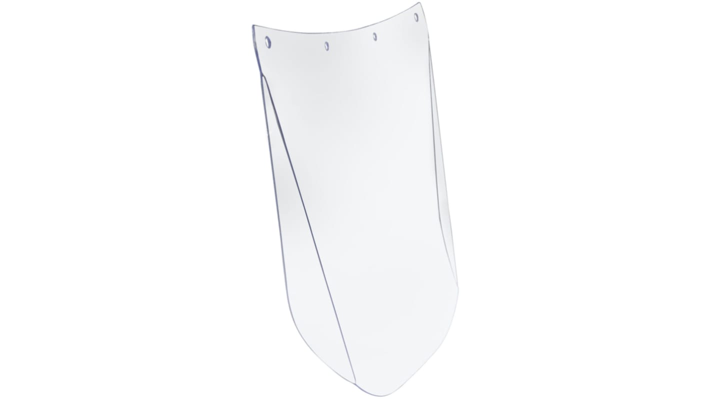 Bolle Safety Clear Flip Up PC Replacement Lens with Face Guard , Resistant To Electric Arc