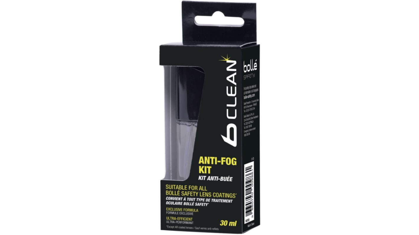Bolle Safety PACF030 Lens Cleaning Kit 30ml