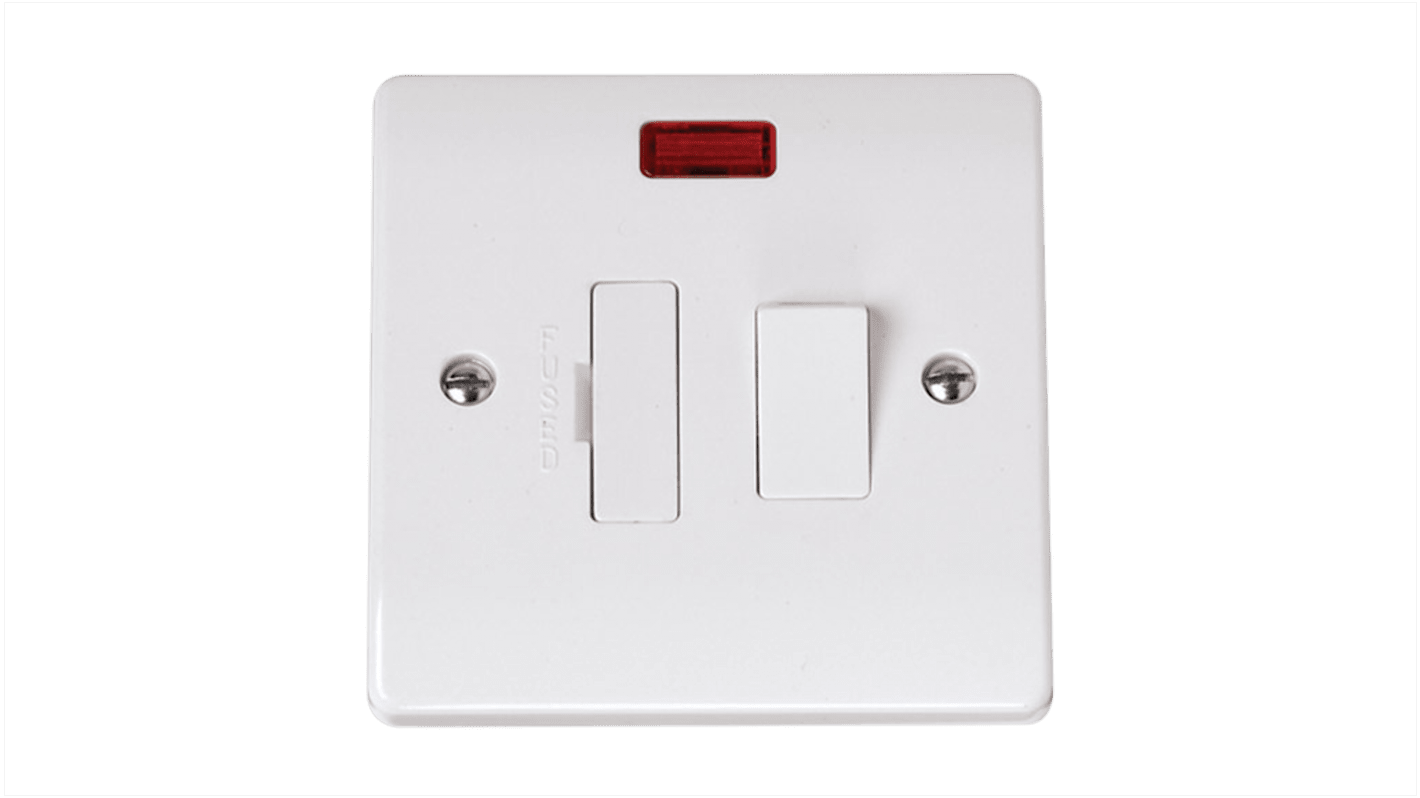 RS PRO 13A 1 Gang Switched Fused Spur