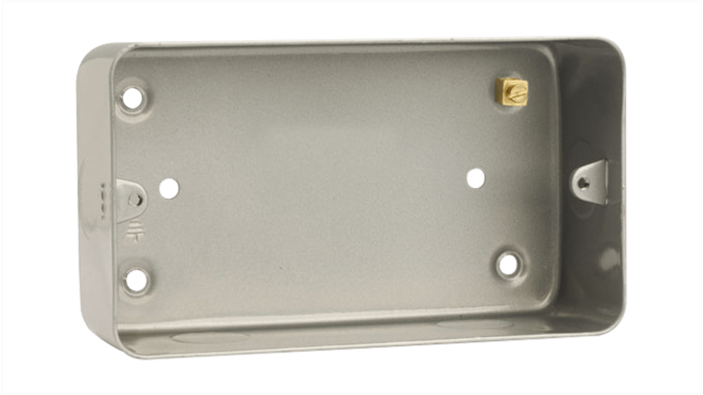 RS PRO Kabeleinführung, 2-fach, 136mm, 40mm, 76mm, Grau