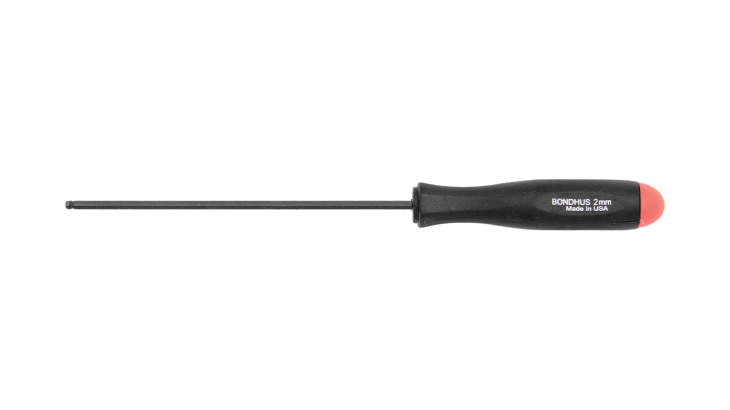 Cacciavite standard Brugola a testa sferica 2mm Bondhus