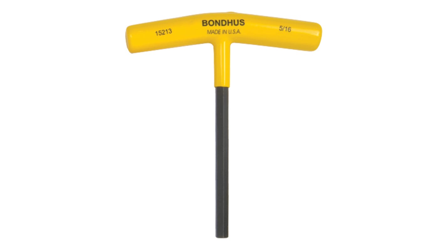 Bondhus T形内六角扳手, 英制, 5/16in规格