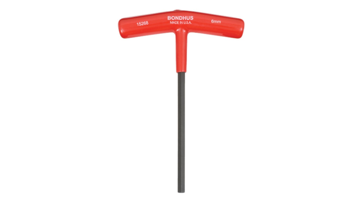 Bondhus metrisch Innensechskant-Schlüssel 6mm T-Griff